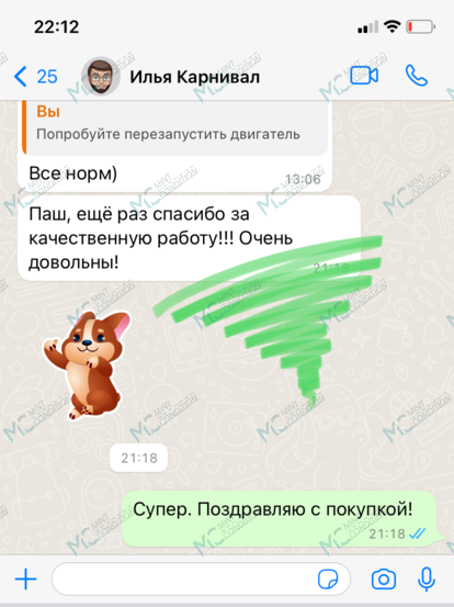 Скриншот отзыва о Павел Остудин